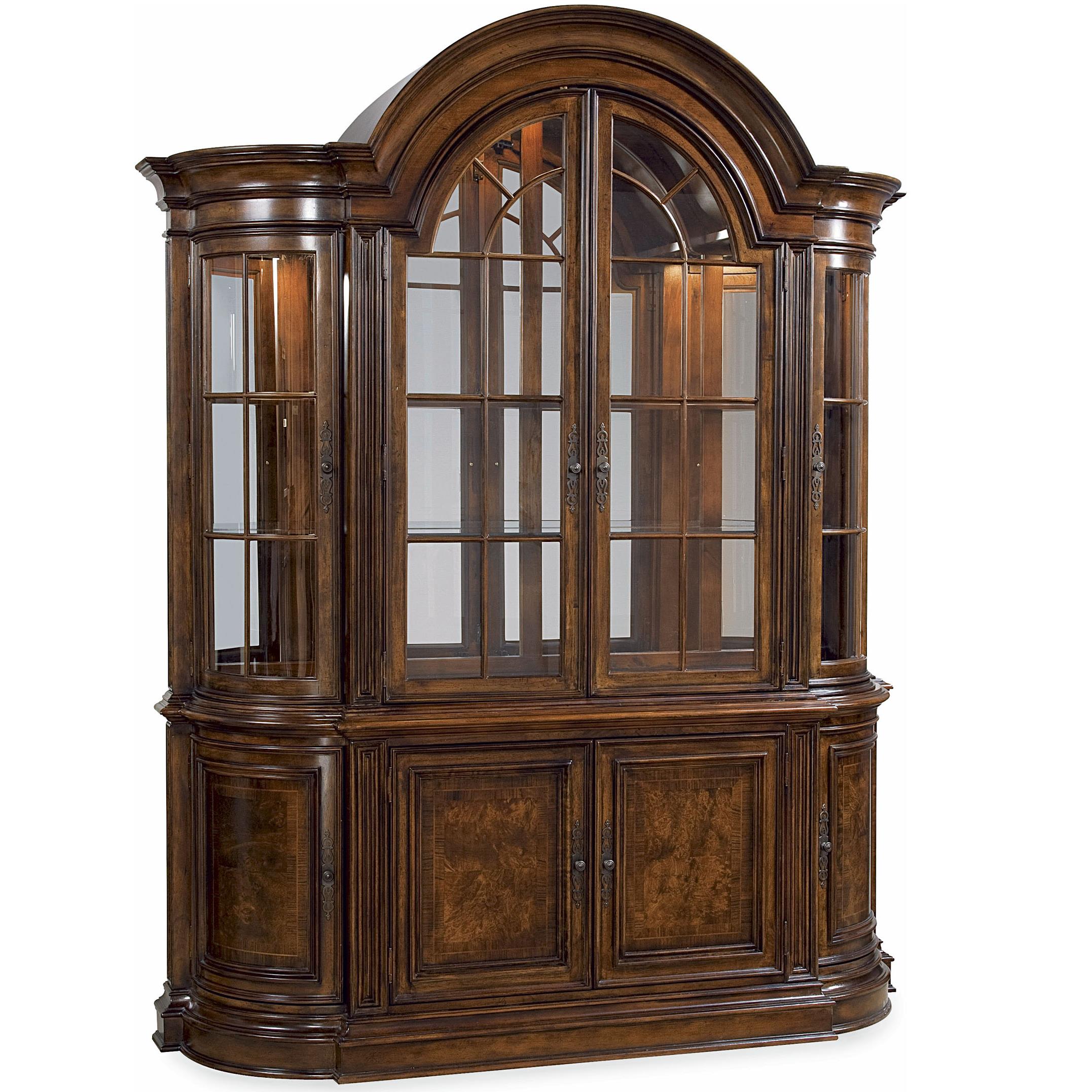 Universal Villa Cortina 409680C-C Traditional China Hutch and Buffet | Baer's Furniture | China ...